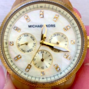 Micheal Kors Watch Bone Color